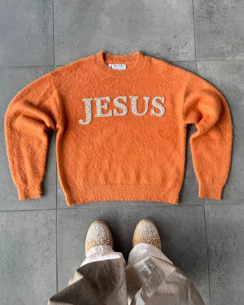 Jesus Pearl Knit
